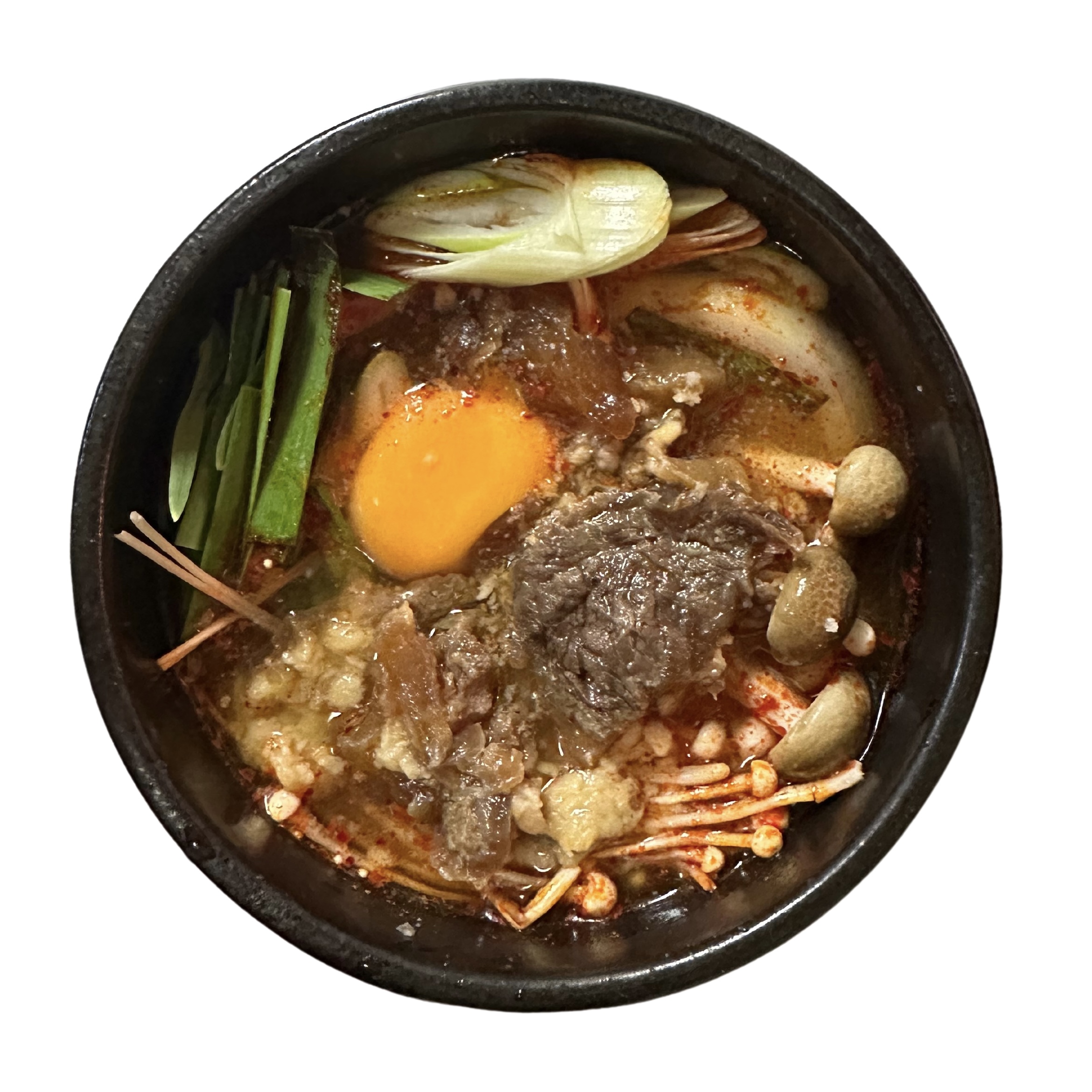 牛筋スンドゥブチゲ(ライス、キムチ付き)